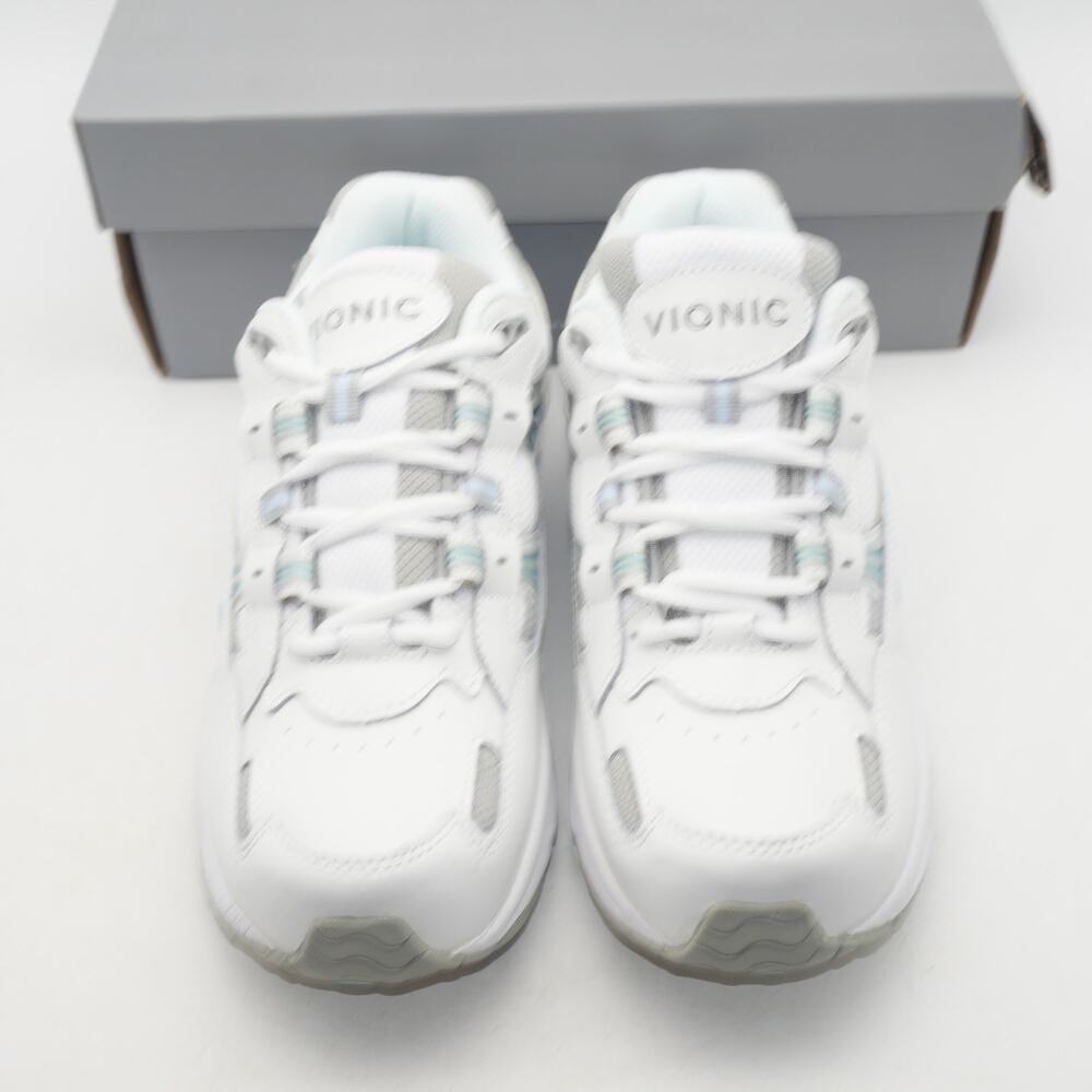 NEW VIONIC 23 Walk Women's 8.5 Comfort Casual Sneaker Athletic Shoes White Blue - Picture 5 of 11